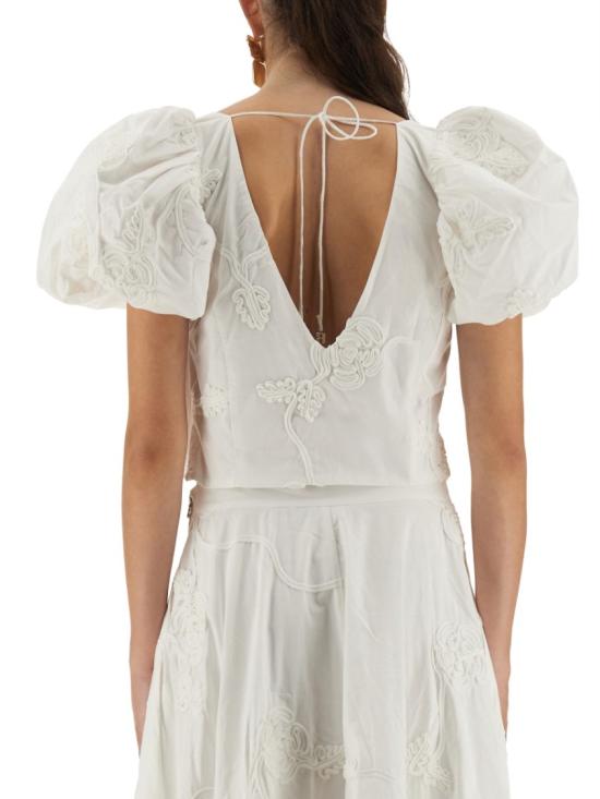 25FW 로테이트 바이 크리스텐슨 탑 114549400 BCR533400 White - ROTATE BY BIRGERCHRISTENSEN