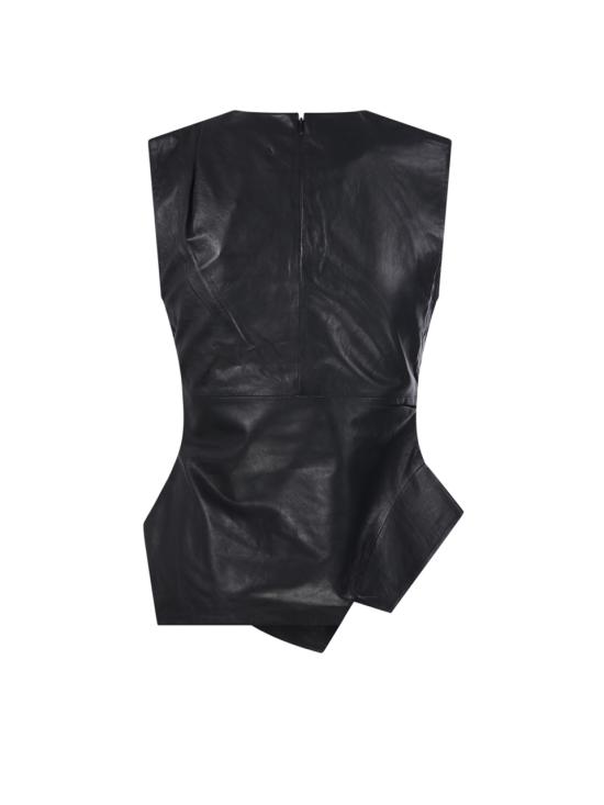 25FW 로에 민소매 티셔츠 41620165 001 BLACK - ROHE