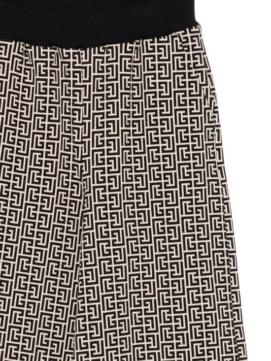 25FW [주니어] 발망 스트레이트 팬츠 BX6A00Z2411 106NE Black - BALMAIN