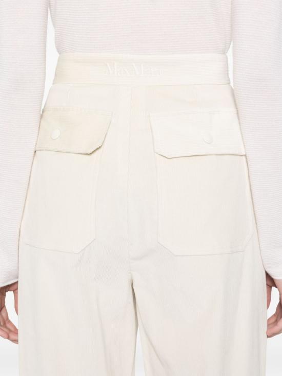 25FW 막스마라 스트레이트 팬츠 2521136102600 CARMINE001 - MAX MARA