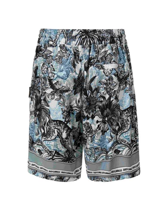25SS 저스트까발리 숏팬츠 78OADY20 CN503204 Blue - JUST CAVALLI