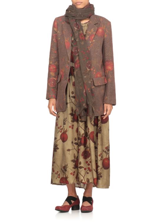 25FW 우마 왕 수트 자켓 UP6007 UW067BROWN RED Brown - UMA WANG