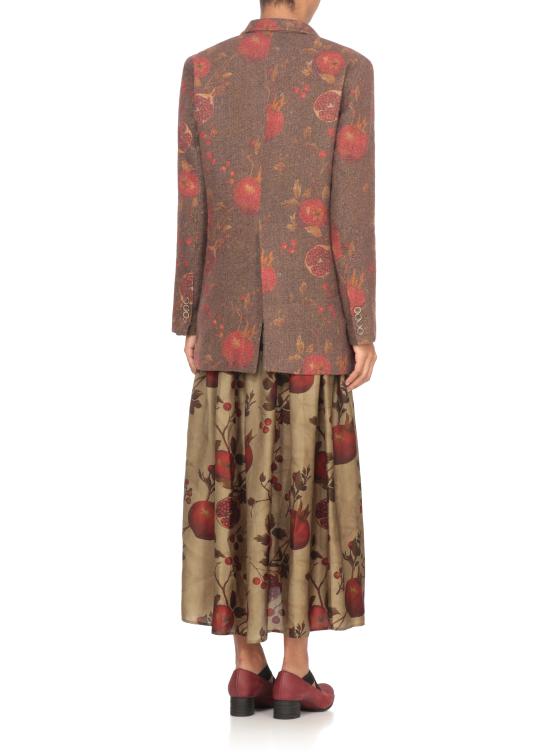 25FW 우마 왕 수트 자켓 UP6007 UW067BROWN RED Brown - UMA WANG