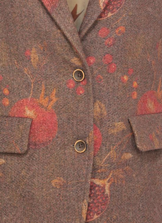 25FW 우마 왕 수트 자켓 UP6007 UW067BROWN RED Brown - UMA WANG