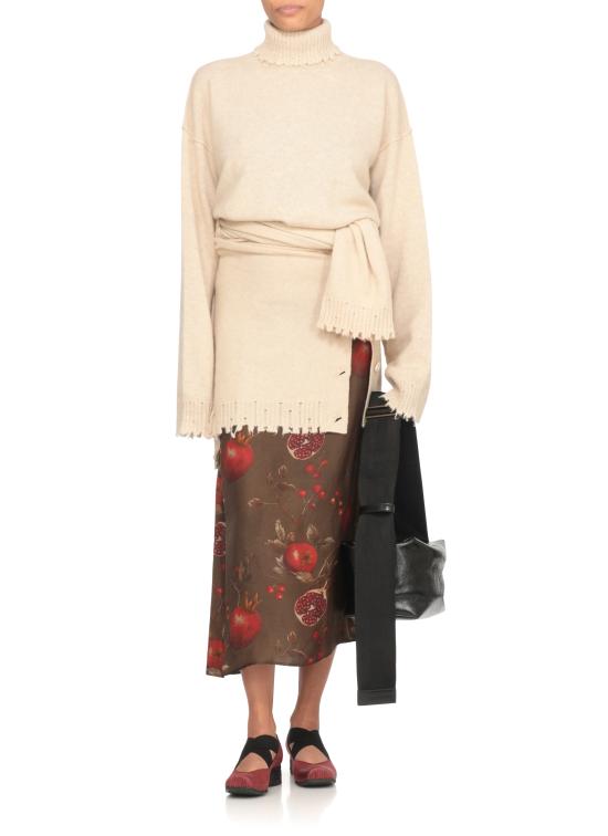 25FW 우마 왕 터틀넥 UK7154 UW200TAN Beige - UMA WANG