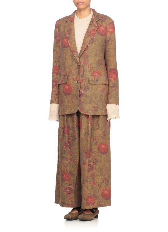 25FW 우마 왕 수트 자켓 UP6007 UW274TAN RED GREEN Green - UMA WANG