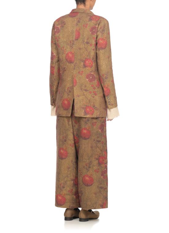 25FW 우마 왕 수트 자켓 UP6007 UW274TAN RED GREEN Green - UMA WANG