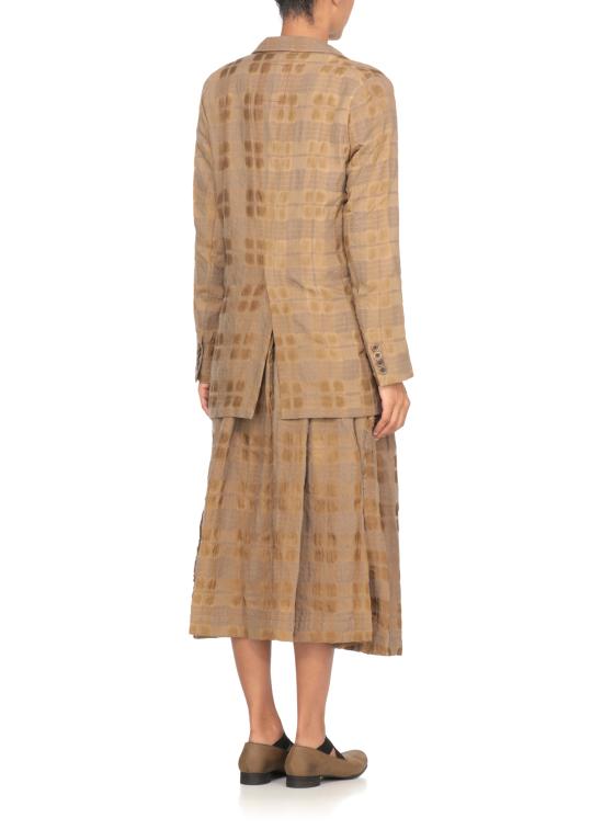 25FW 우마 왕 수트 자켓 UP6008 UW240MUSTARD Beige - UMA WANG