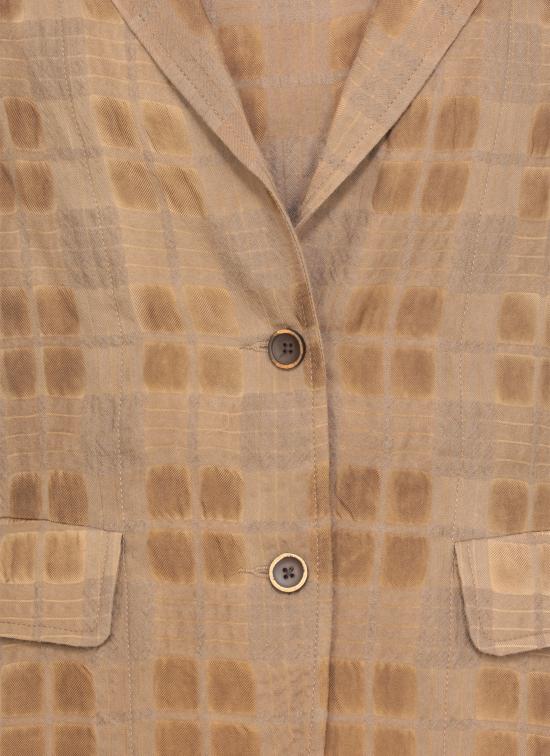 25FW 우마 왕 수트 자켓 UP6008 UW240MUSTARD Beige - UMA WANG