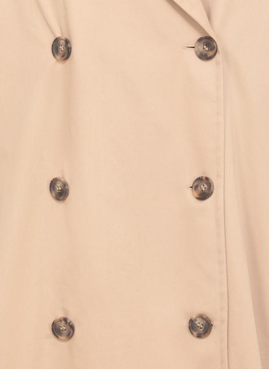 25FW MM6 메종마르지엘라 코트 S52AH0081 M35368115 Beige - MM6 MAISON MARGIELA