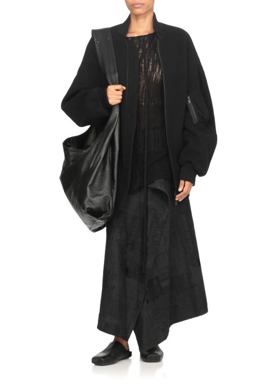 25FW 와이즈 요지 야마모토 롱 스커트 YMS07023 Grey - Y’S YOHJI YAMAMOTO