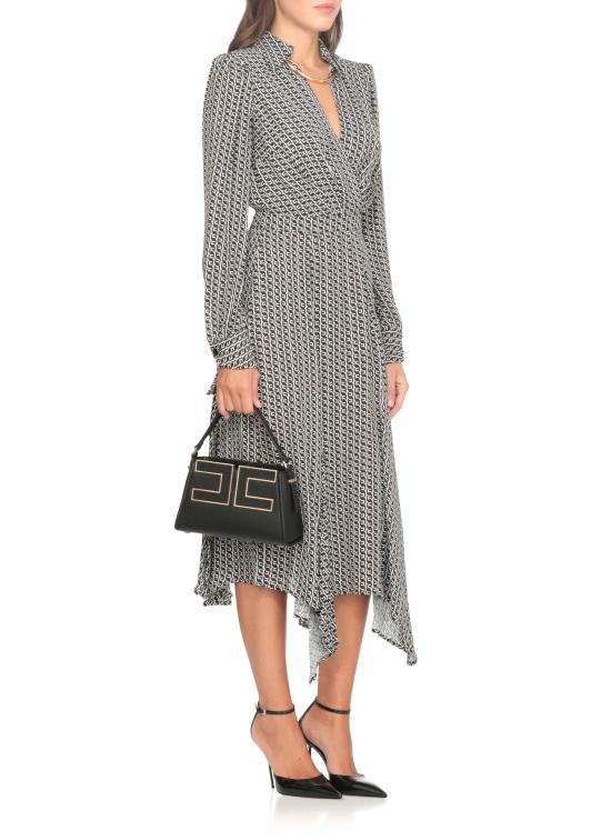 25FW 엘리자베타프랜치 미디 원피스 ABS0356E2 EF3 Black - ELISABETTA FRANCHI