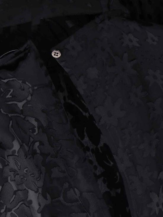 25FW 마린세르 미디 원피스 WDR420A UWOV0056 BK99 Black - MARINE SERRE