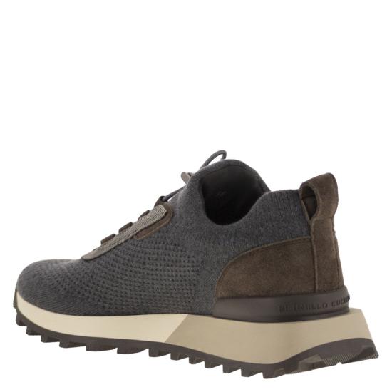 25FW 브루넬로 쿠치넬리 스니커즈 MZ60G3074 ANTHRACITE - BRUNELLO CUCINELLI