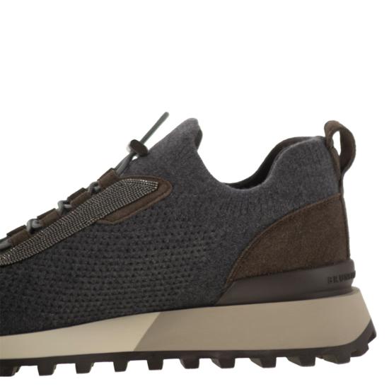 25FW 브루넬로 쿠치넬리 스니커즈 MZ60G3074 ANTHRACITE - BRUNELLO CUCINELLI