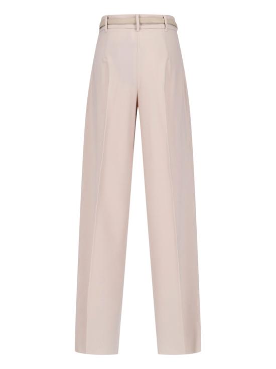 25FW 막스마라 스트레이트 팬츠 2526136082600 018 Beige - MAX MARA