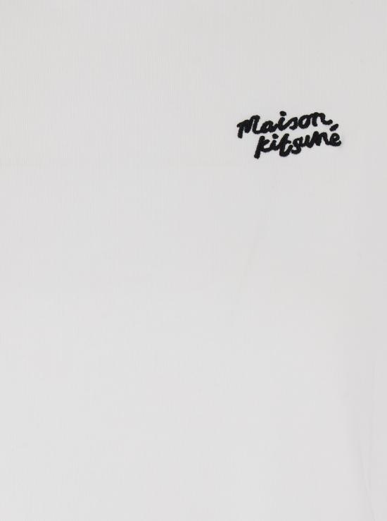 25FW 메종키츠네 핸드라이팅 컴포트 티셔츠 PW00114KJ0119O102 White - MAISON KITSUNE