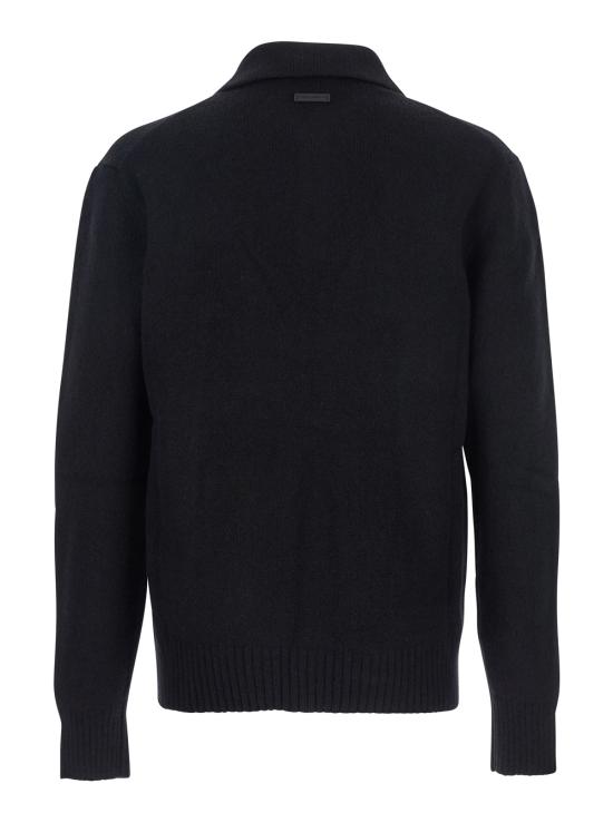25FW 돌체앤가바나 터틀넥 GXZ48TJFMILN0021 Black - DOLCE & GABBANA