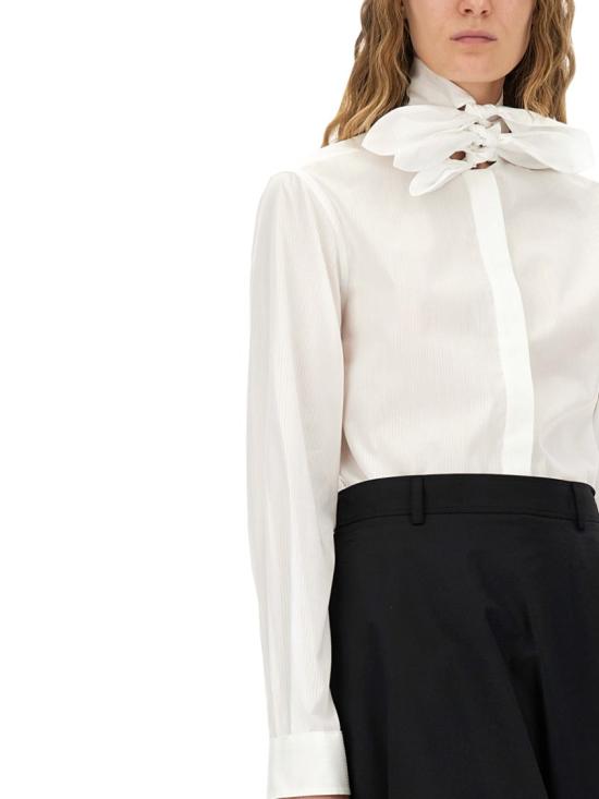 25FW 모스키노 탑 02035432 1001 White - MOSCHINO