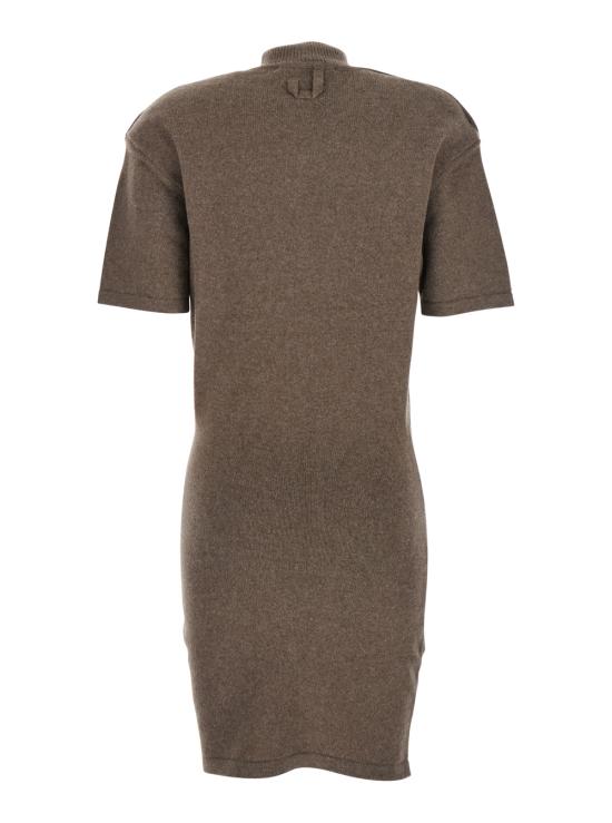 25FW 자크뮈스 미디 원피스 DRW00713AK00282850 Brown - JACQUEMUS
