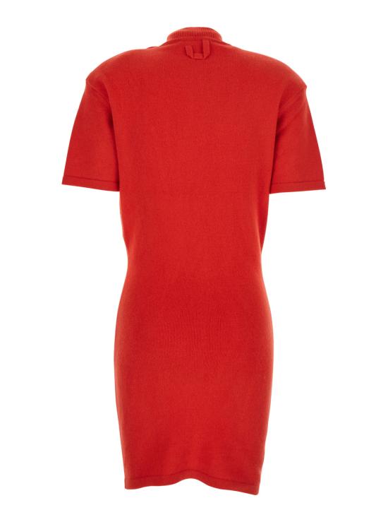 25FW 자크뮈스 미디 원피스 DRW00713AK00282470 Red - JACQUEMUS