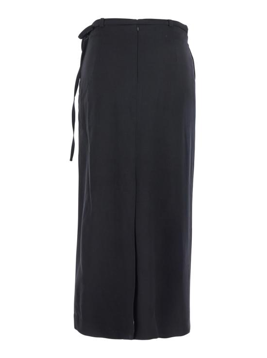 25FW 던스트 미디 스커트 UDSK5C207BKBLACK Black - DUNST