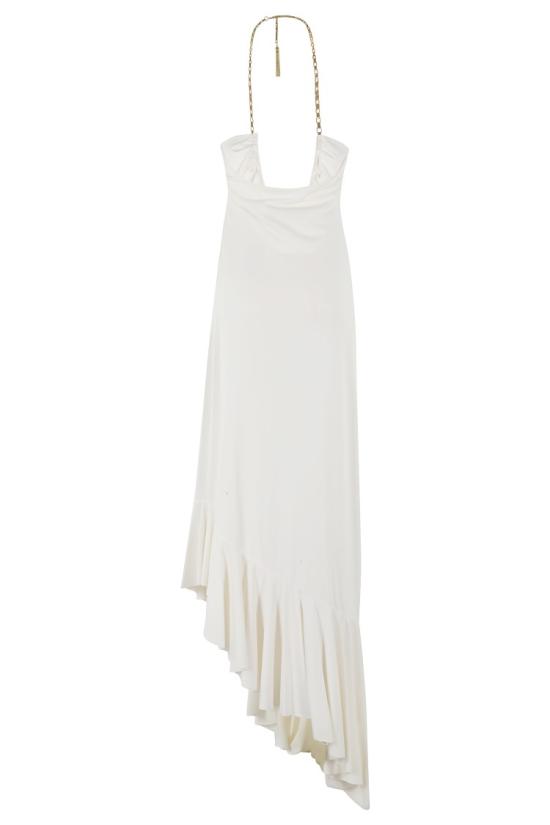  아멘쿠튀르 롱 원피스 AMS25508 096 White - AMEN COUTURE