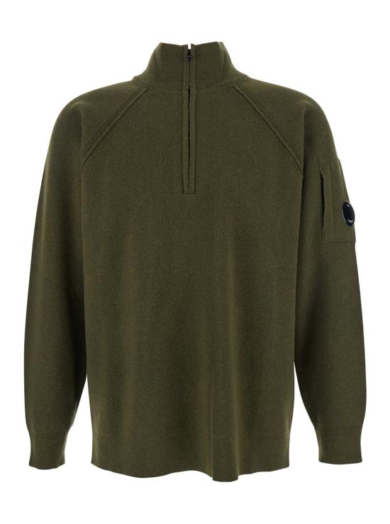 25FW 씨피 컴퍼니 긴팔 티셔츠 19CMKN056A110149A683 Green
