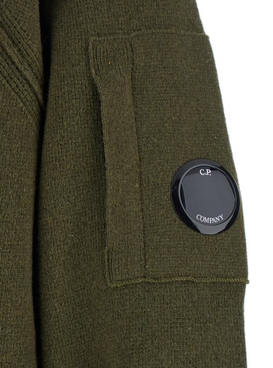 25FW 씨피 컴퍼니 긴팔 티셔츠 19CMKN056A110149A683 Green - C.P. COMPANY