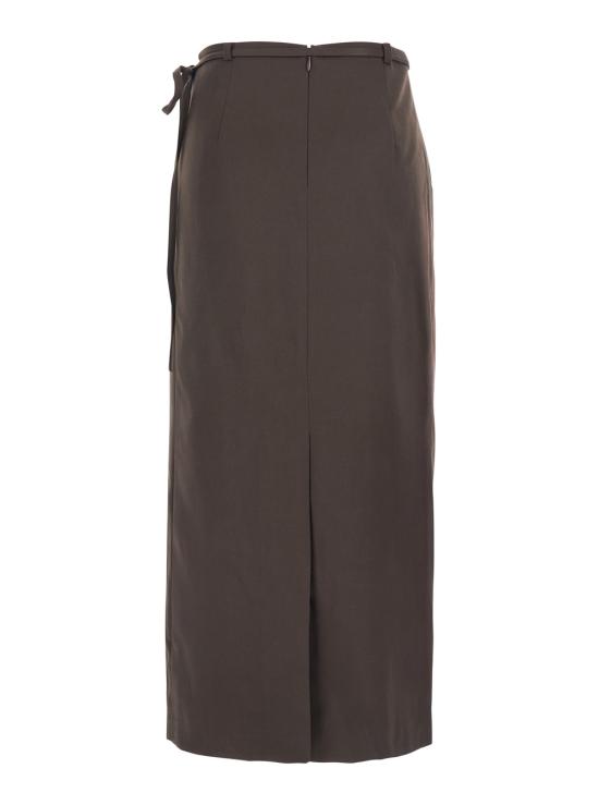 25FW 던스트 미디 스커트 UDSK5C207W2BROWN Brown - DUNST