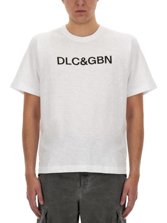  돌체앤가바나 반팔 티셔츠 G8PN9T G7M8FW0800 White