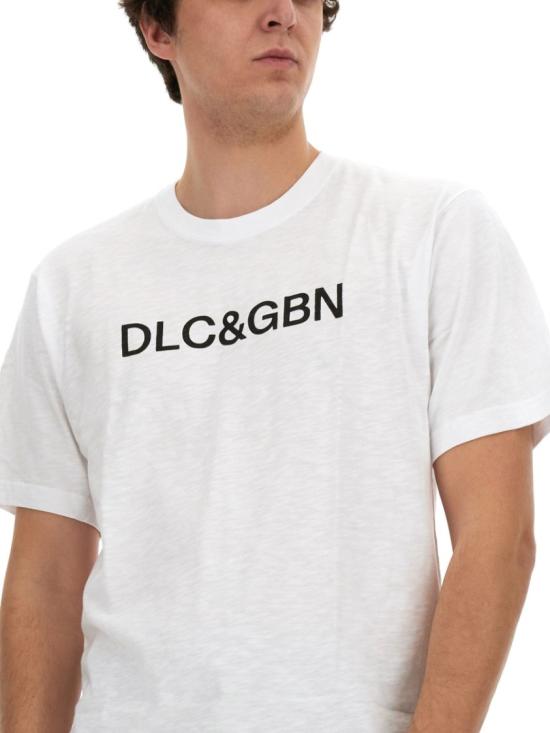  돌체앤가바나 반팔 티셔츠 G8PN9T G7M8FW0800 White - DOLCE & GABBANA
