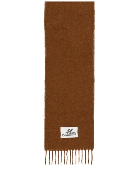 25FW 마르니 머플러/스카프 ASZC0005A0 UTW91800M53 Brown - MARNI
