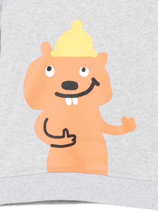 25FW [키즈] 스텔라 맥카트니 티셔츠 TX4S20 Z0453 807 GREY MEDIUM MELANGE - STELLA MCCARTNEY