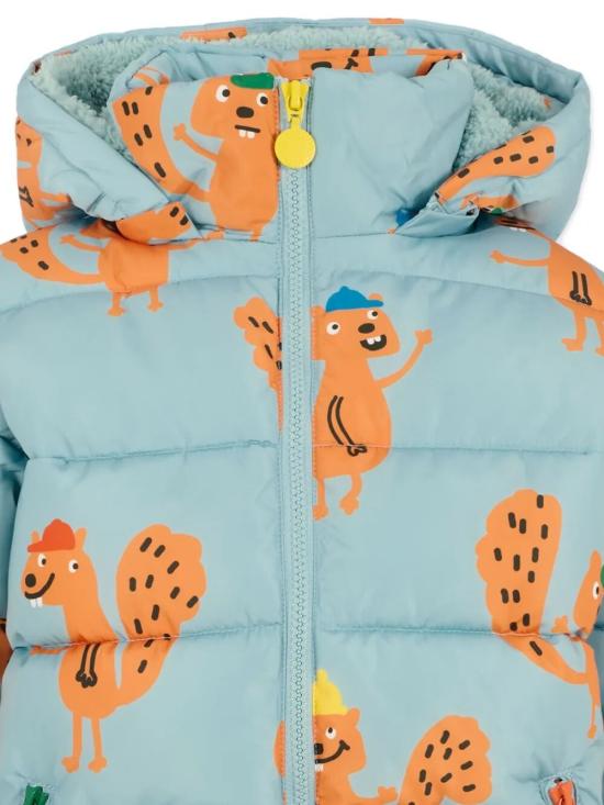 25FW [키즈] 스텔라 맥카트니 패딩 TX2Q17 Z3171 670MC LIGHT BLUE MULTICOLOR - STELLA MCCARTNEY