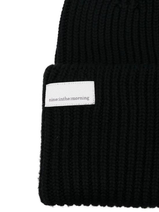 25FW 나인인더모닝 비니 9FW25 UM06 BLACK - NINE IN THE MORNING