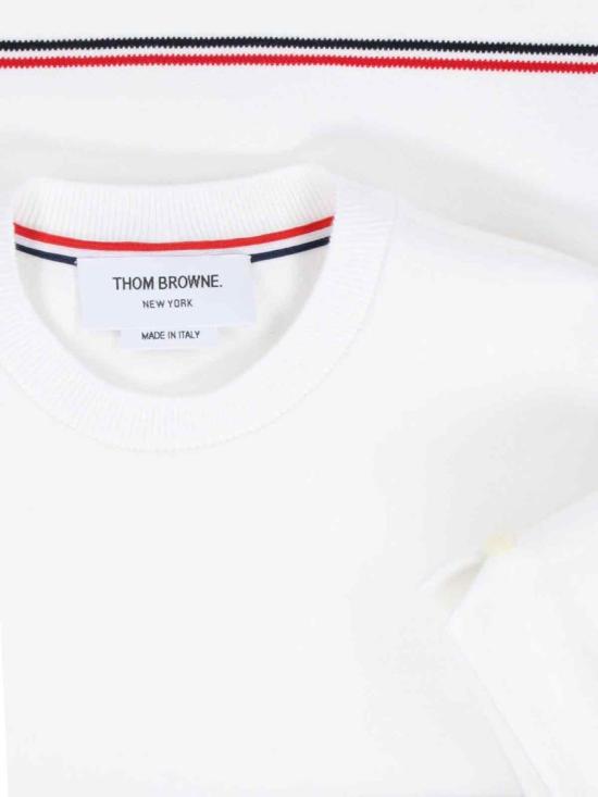 25SS 톰브라운 반팔 티셔츠 FJS193A J0185100 White - THOM BROWNE