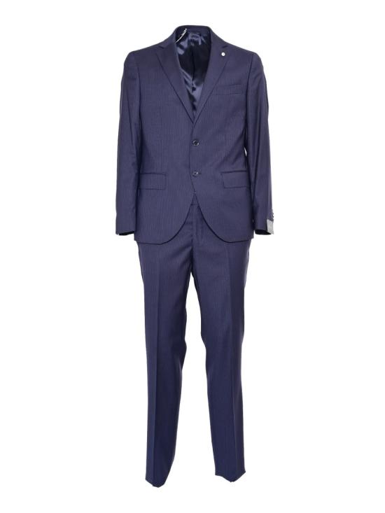  루이지 비안끼 수트 세트 3126 53384 Blue