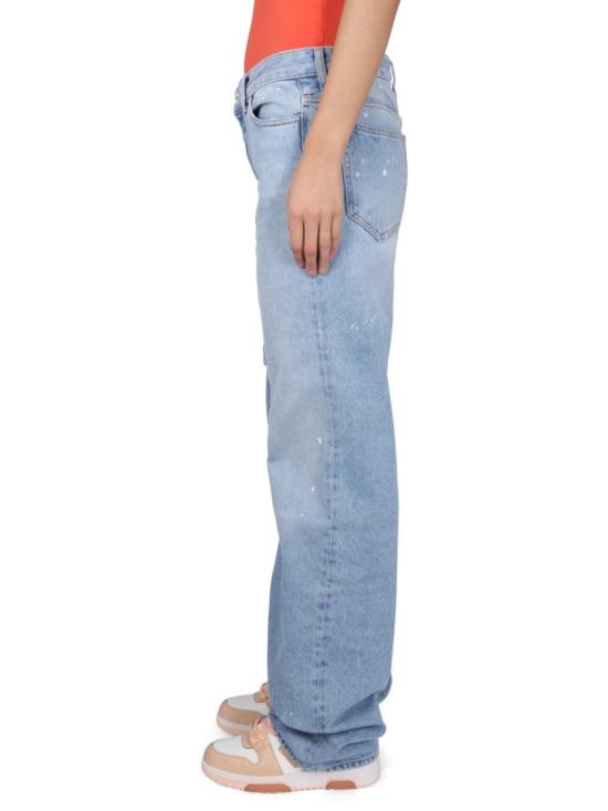  오프화이트 데님 팬츠 OWYB014 S23DEN0014001 Blue - OFF WHITE