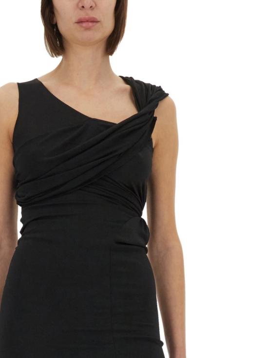 25SS Rick Owens X Lilies 민소매 티셔츠 LI01E4108 CVI09 Black - RICK OWENS X LILIES