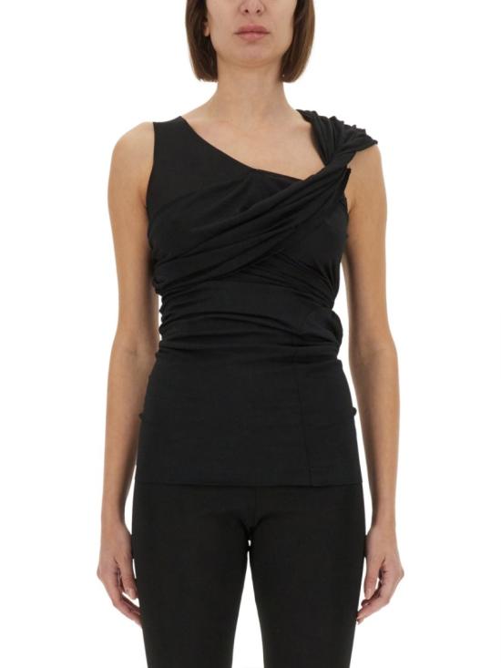 25SS Rick Owens X Lilies 민소매 티셔츠 LI01E4108 CVI09 Black