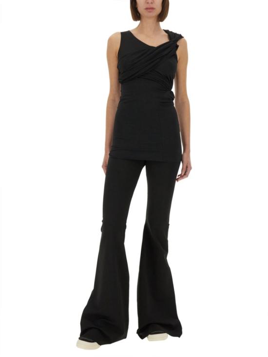 25SS Rick Owens X Lilies 민소매 티셔츠 LI01E4108 CVI09 Black - RICK OWENS X LILIES