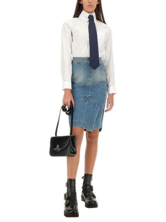  비비안웨스트우드 데님 스커트 19030019 W010GK404 Blue - VIVIENNE WESTWOOD