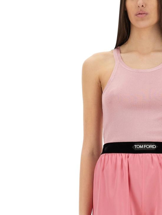 25SS 톰포드 민소매 티셔츠 TSK333 YAX731DP267 Pink - TOMFORD