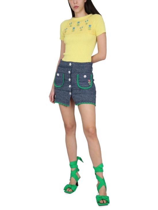  코르미오 데님 스커트 CHIARA BLUE Blue - CORMIO