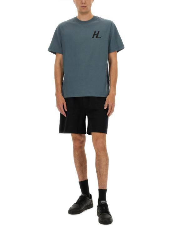 25FW 헬무트랭 반팔 티셔츠 P04HM507 GJR Blue - HELMUT LANG