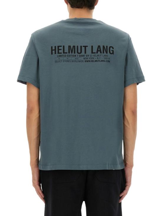 25FW 헬무트랭 반팔 티셔츠 P04HM507 GJR Blue - HELMUT LANG