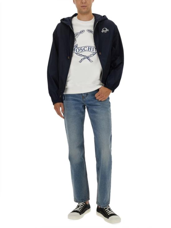 25FW 모스키노 자켓 06165217 1290 Blue - MOSCHINO