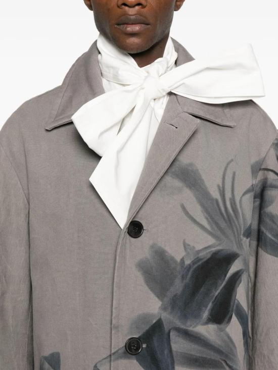 25FW 드리스 반 노튼 코트 0202092368802 GREY 802 - DRIES VAN NOTEN