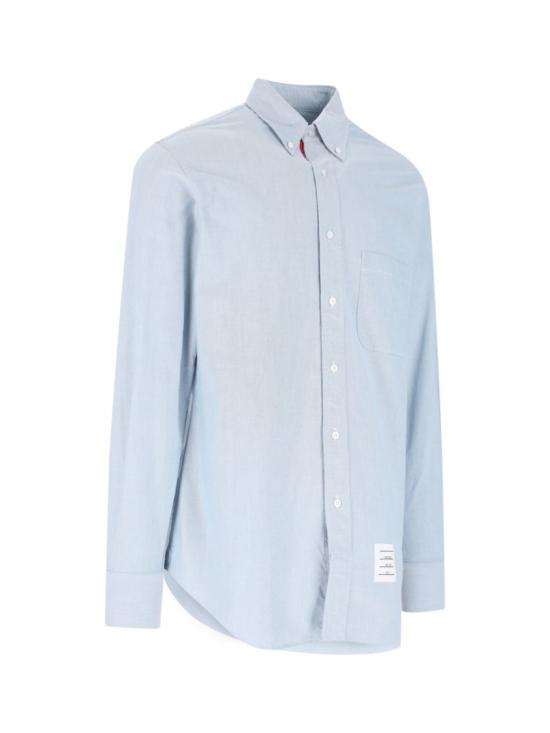 25SS 톰브라운 긴팔 셔츠 MWL010E F0313480 Blue - THOM BROWNE